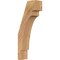 Ekena Millwork 3 1/2"W x 8"D x 20"H Merced Smooth Knee Brace, Western Red Cedar BRC04X08X20MRC00SWR - alternate 1